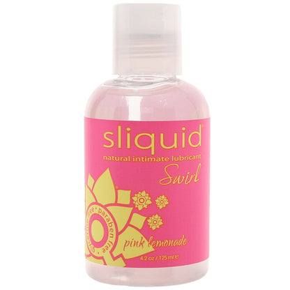 Swirl Flavored Lube 4.2oz/125ml in Pink Lemonade