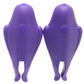 Nipplettes Rechargeable Vibrating Clamps in Purple