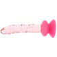 Icicles No. 86 Glass Dildo in Pink