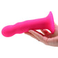Squeeze-It Wavy Dildo in Pink