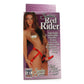 Sophia's Red Rider Harness and G-Spot Dildo