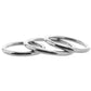 Stainless Steel 3 Piece Cock Ring Set
