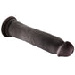 Dr. Skin Plus 9 Inch Thick Posable Dildo in Black