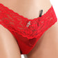 Wireless Remote Vibrating Red Panties in S/M