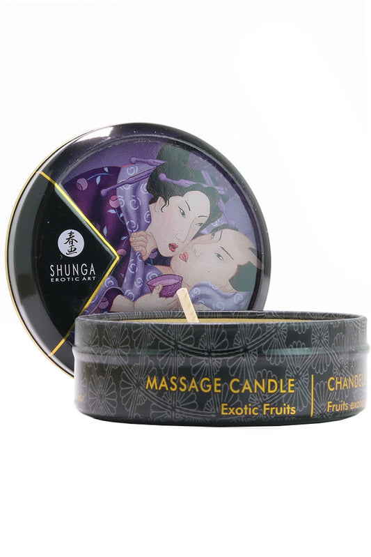 Mini Massage Candle 1oz/30ml in Exotic Fruits