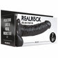 Real Rock Hollow 7 Inch Ballsy Strap-On in Black