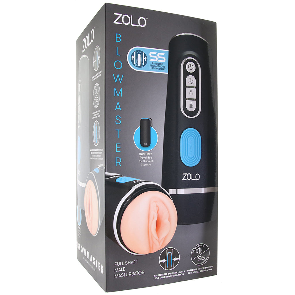 Zolo Blow Master Full Shaft Masturbator PinkCherry Canada Zolo Blow Master Full Shaft Masturbator PinkCherry Canada