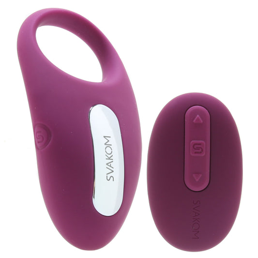 Winni Vibrating Cock Ring in Violet