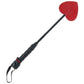 Leather Mini Spade Paddle in Red
