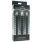 Master Series Dark Drippers Candle Set of 3 in Black