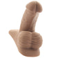 Gender X 4 Inch Silicone Packer in Tan