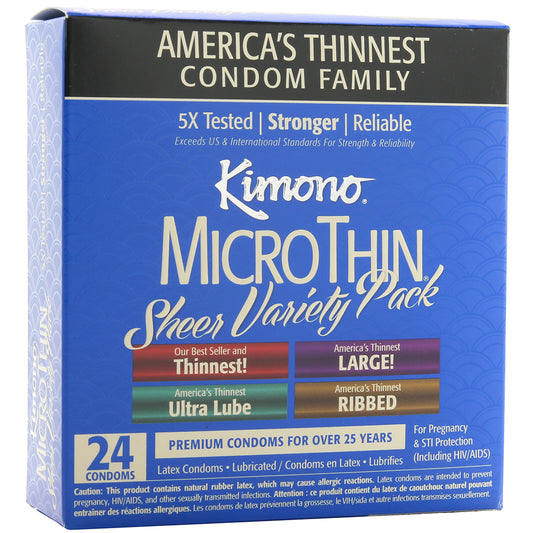 MicroThin Sheer Condom Variety Pack