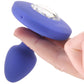 Cheeky Gems Small Vibrating Probe in Blue