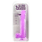 Size Queen 10 Inch Jelly Dildo