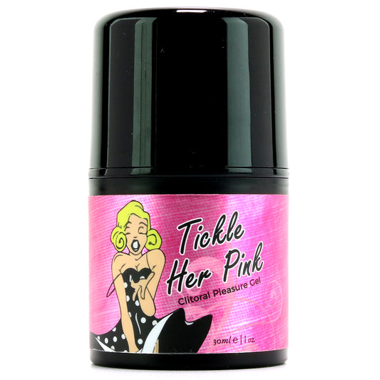Tickle Her Pink Clitoral Pleasure Gel Pump in 1oz/30ml