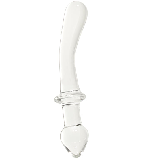 gläs Classic Curved 9 Inch Dual Ended Dildo