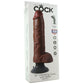 King Cock 10 Inch Vibrating Dildo with Balls