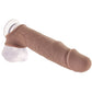Performance Maxx 8 Inch Silicone Extender in Brown