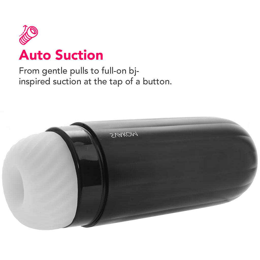Sam Neo Interactive Suction & Vibration Masturbator PinkCherry Canada Sam Neo Interactive Suction & Vibration Masturbator PinkCherry Canada
