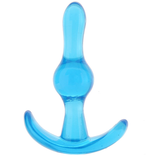 Blue Line 3.5 Inch Tear Drop Butt Plug