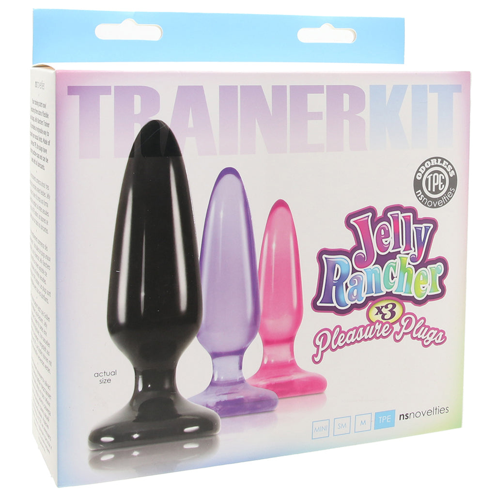 Jelly Rancher Anal Trainer Pleasure Plugs Kit PinkCherry Canada Jelly Rancher Anal Trainer Pleasure Plugs Kit PinkCherry Canada