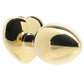 Ouch! Red Heart Gem Gold Plug