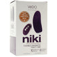 Niki Rechargeable Magnetic Panty Vibe in Deep Purple