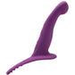 ME2 Vibrating Silicone Strap-On Ready Probe in Purple