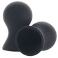 Size Up Silicone Nipple Suckers in Black