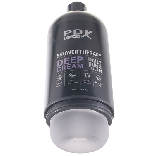 PDX Shower Therapy Deep Cream Stroker