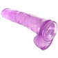 B Yours Plus Hefty n’ Hung 14 Inch Ballsy Dildo in Purple