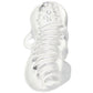 Rize Squeezy No Slip Stroker in Clear