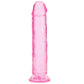 RealRock Crystal Clear Jelly 10 Inch Dildo