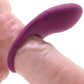 Winni Vibrating Cock Ring in Violet