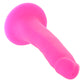 Neo Elite 6 Inch Silicone Dual Density Cock in Pink