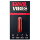 Kool Vibes Rechargeable Mini Bullet in Cherry