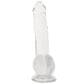 Naturally Yours 8 Inch Crystalline Dildo