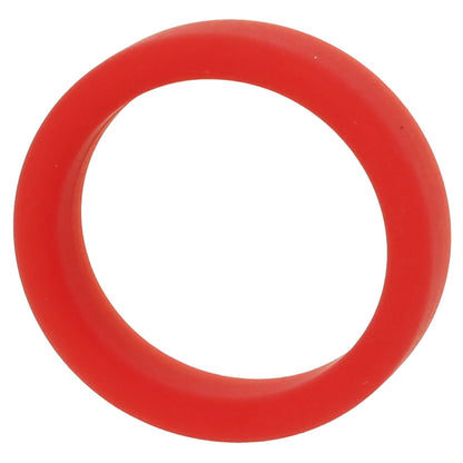 Soft Silicone C-Ring in Red