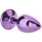 Rear Assets Small Purple Gem Plug in Purple