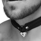 Strict Locking Heart Collar