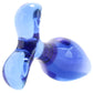 Chrystalino Expert Blue Glass Butt Plug