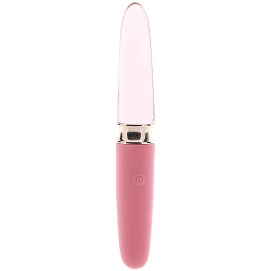 Prisms Rosé Dual Ended Silicone and Glass Vibe