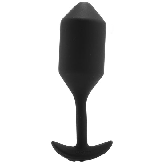Vibrating Weighted Silicone Snug Plug in XL