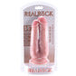 RealRock Two in One 5 and 6 Inch Double Dildo in Light