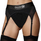 Ouch! Vibrating Strap-on Garter Thong