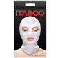 Taboo Eyes and Mouth Hood