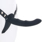 Ouch! Adjustable Dual Ridged Strap-On Vibe