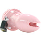2.5 Inch Locking Male Chastity Device in Pink
