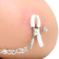 nipple play Crystal Chain Nipple Clamps