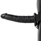 Real Rock Hollow 10 Inch Strap-On in Black